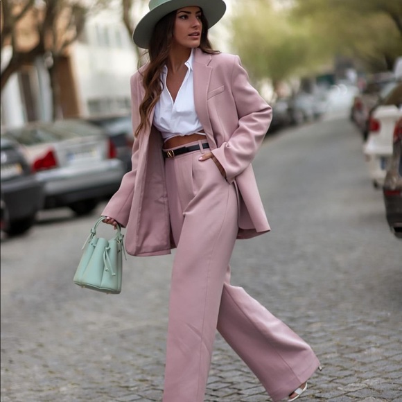 Zara blazer and pants set bloggers fav - Picture 4 of 16